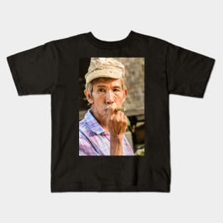 Cheroot Time Kids T-Shirt